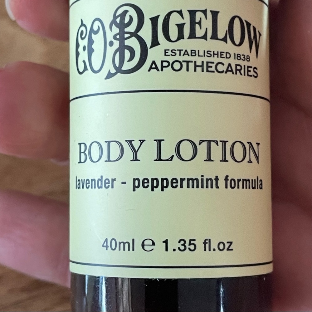 C.O. Bigelow soap and lotion (travel size) - Picture 2 of 8